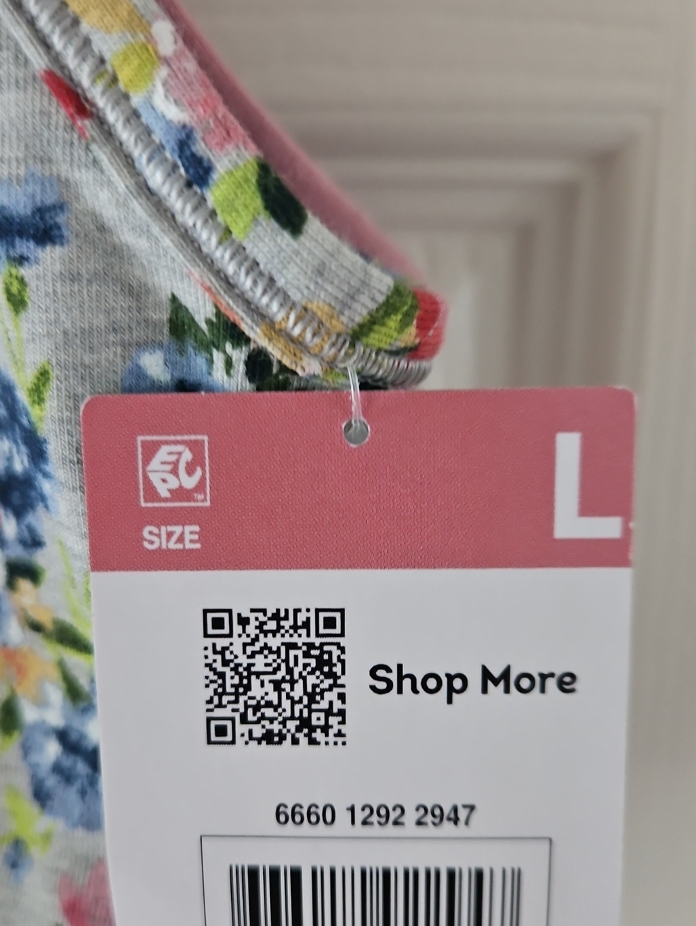 Fruit of the Loom Cami Bralettes, 2 Pk, Rose & Floral NWT, Sz Lg - Picture 7 of 7